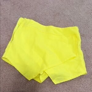 Bright Yellow Skort